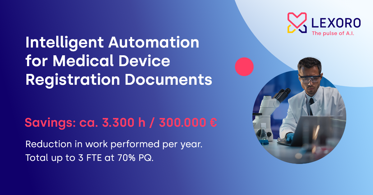 Intelligent Automation For Medical Device Registration 